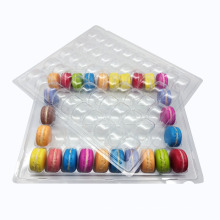 New style blister clamshell tray packaging for 50 pieces macarons
